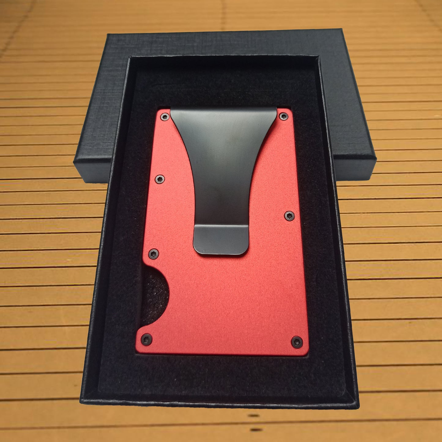 Metal Money Clip Wallet - RFID Credit Card Holder for Men and Women