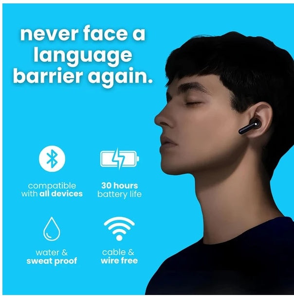 Translator Earbuds 144 Languages Real Time Online OffLine Translation