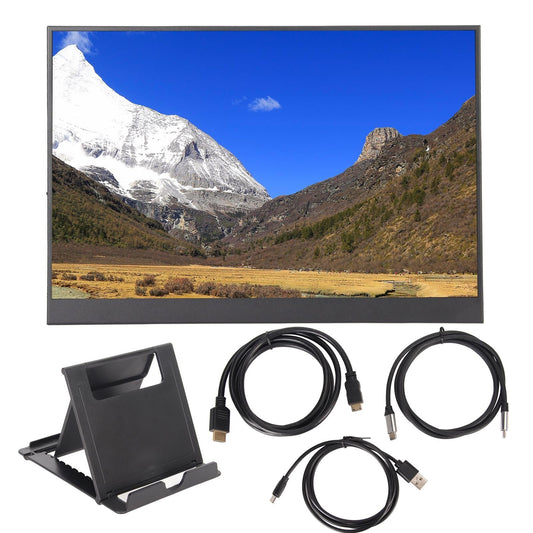 Thin lightweight portable display with high-resolution 2.5K screen