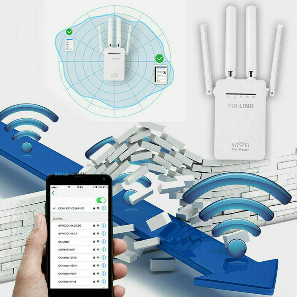 Workaway Tech | WiFi Range Extender - 1200Mbps Wireless Signal Booster