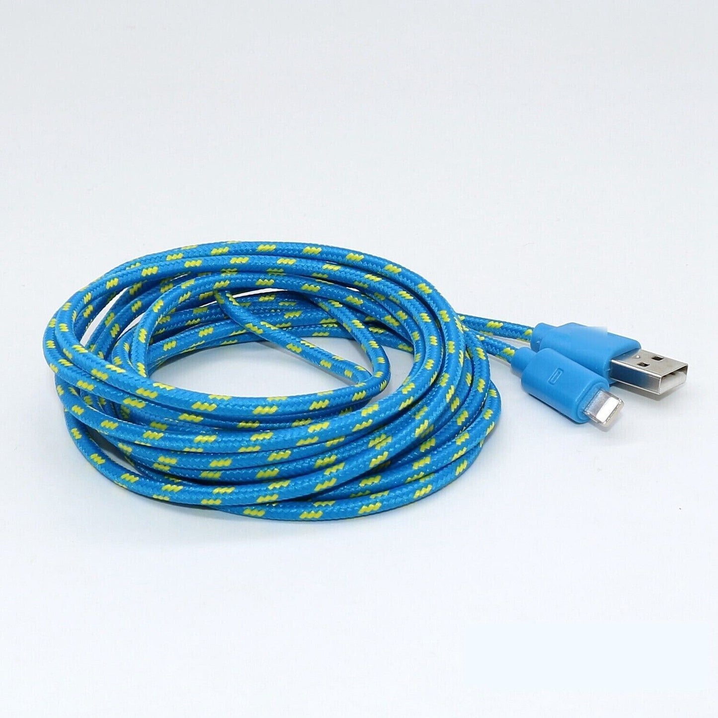 Workaway Tech | 5-Pack Apple Charging Cables - Nylon Braided (3ft/6ft/10ft)