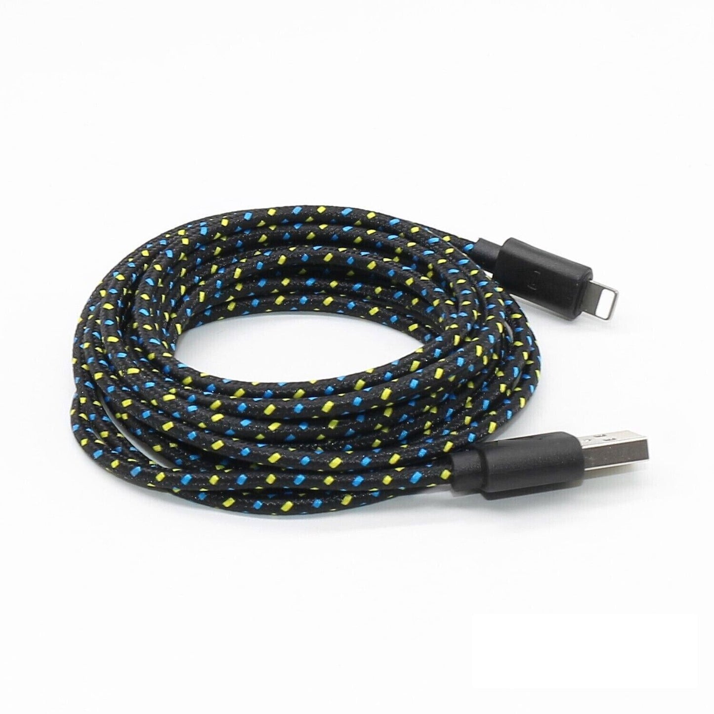 Workaway Tech | 5-Pack Apple Charging Cables - Nylon Braided (3ft/6ft/10ft)