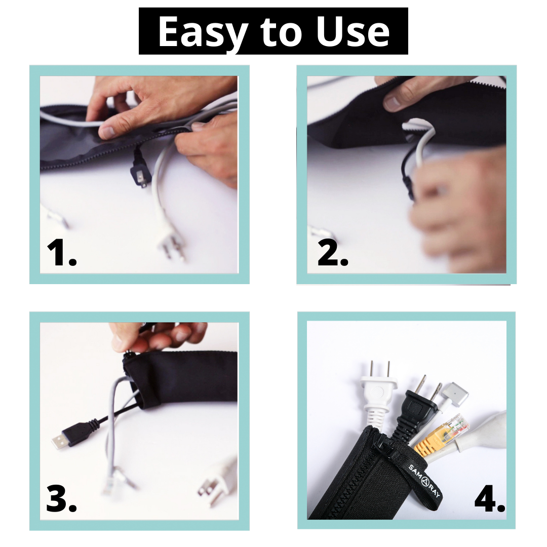 Cable organizer management sleeve