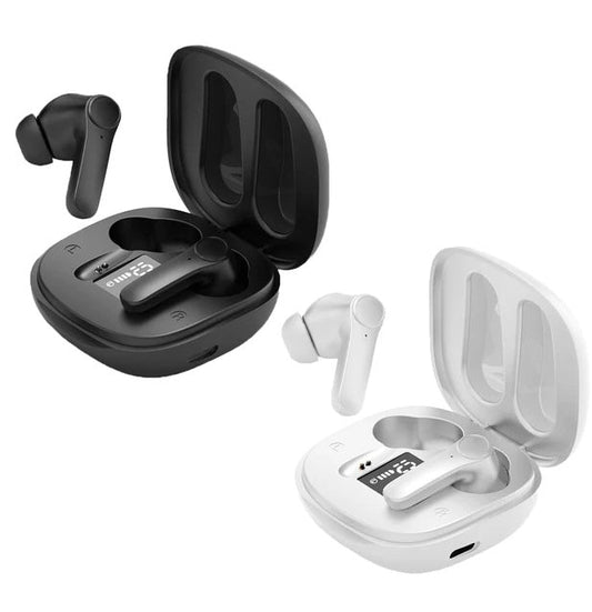 Compact earbuds with real-time language translation technology